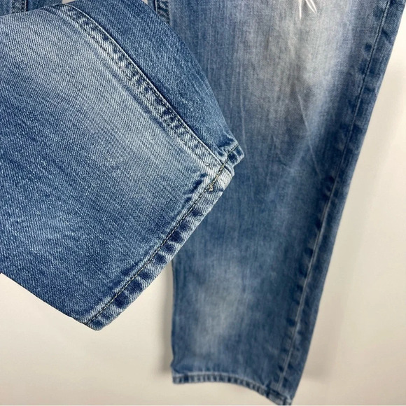 Tommy Hilfiger Distressed Mid Rise Straight Ankle Suky Jeans Size 28 - Picture 9 of 9